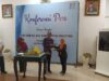 Bupati magetan Konferensi Pers dalam rangka Hari jadi Ke-347 di pendopo  Surya graha Magetan