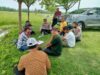 Bhatarling Polsek Padas Rakor Methil di sawah desa Bintoyo