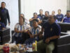 Keseruan Nobar Piala Dunia Polres Ngawi di Ruwangan Guyup 