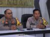 Kapolres Ngawi Cek Pos Pam Melalui Aplikasi SOT SOPS Mabes Polri