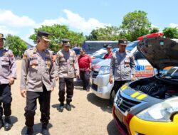 Tim Logistik Polda Jatim Cek Ranmor Dinas Polresta Banyuwangi, Pastikan Kesiapan Pengamanan Pilkada 2024